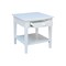 International Concepts Rectangle Spencer End Table, 24 W, 24 in L, 25 in H, Wood, White OT08-8E - alternate 5